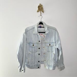 Vintage Hard Rock Cafe Oversized Denim Jacket S